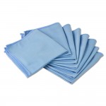 8 Pcs/Pack Auto Shine Microfiber Glass Cleaning Towels Stainless Steel Polishing Shine Cloth Window Windshield Cloth