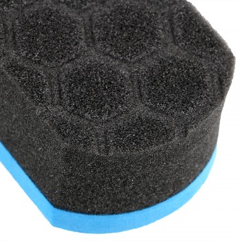 Car Wash Sponge Auto Care Detailing Cleaning Tool Wax Foam Polishing Sponge Soft Professional Hex Waxing Buffing Applicator Pad