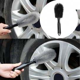 VODOOL Car Wash Wheel Brush PP Handle Vehicle Cleaning Wheel Rim Tire Washing Brush Tool For Auto Truck Motorcycle Care Styling
