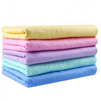 66*43*0.2CM 4 Colors PVA Chamois Car Wash Towel Cleaner Car Accessories Screen Cleaning Hair Drying Cloth Wholesale Car Styling