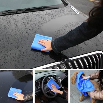 66*43*0.2CM 4 Colors PVA Chamois Car Wash Towel Cleaner Car Accessories Screen Cleaning Hair Drying Cloth Wholesale Car Styling