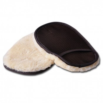Car Wash Mitt Wool Microfiber Car Cleaning Glove for Motorcycle Wax Polishing Washer Sponge Car Care Cleaning