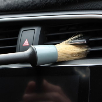5pcs Car Detail Brush Set Scratch free for Interior and Exterior Detailing Dashboard Air Vent Cleaning Rims Wheels Automotive