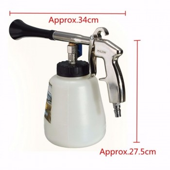 High pressure car washer foam gun,car tornado tool Foam Lance Tornador Interior Deep Cleaning Gun Car Wash With Brush
