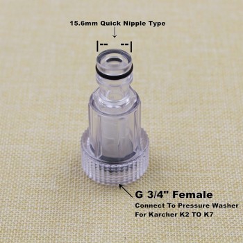 G 3/4 Inlet Water Filter For Karcher K Nilfisk Lavor High Pressure Car Washer Clean Accessories Free Shipping