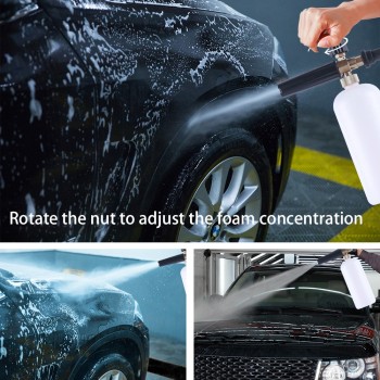High Pressure 1L Soap Foam Generator Foamer Sprayer Car Foam Gun Weapon Snow Foam Lance for K2 K3 K4 K5 K6 K7 Car Washer