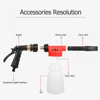 VODOOL 900mL Car Washing Cleaning Tools Wash Water Foam Gun Sprayer Auto Washer Snow Soap Foam Lance Household Garden Watering