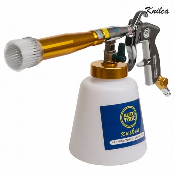 Knilca Tornador Black Car Cleaning Gun Dry Cleaner Tornador Apparatus With Metal Bearing Turbo Twister Pneumatic Car Tool