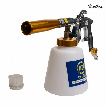 Knilca Tornador Black Car Cleaning Gun Dry Cleaner Tornador Apparatus With Metal Bearing Turbo Twister Pneumatic Car Tool