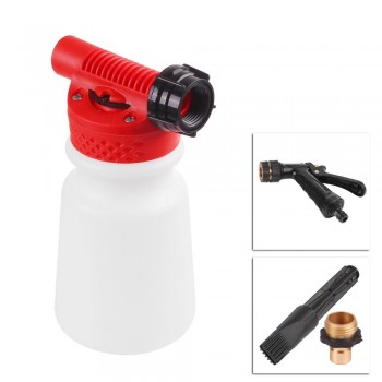 900ml Car Washing Foam Gun Car Cleaning Washing Snow Foamer Lance Car Water Soap Shampoo Sprayer Spray Foam for Car Motorcycle