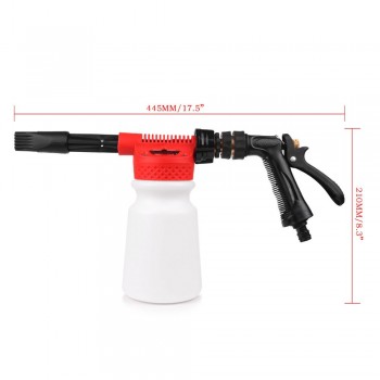 900ml Car Washing Foam Gun Car Cleaning Washing Snow Foamer Lance Car Water Soap Shampoo Sprayer Spray Foam for Car Motorcycle