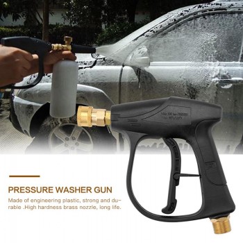 200BAR/3000PSI Pressure Electric Car Wash Gun Pressure Cleaner Gun Car Washer Water Gun M22 Metric Thread Cleaning Tools