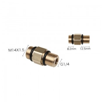 Foam Gun 1/4 Quick Connect Foam Lance Accessories 1/4 M14 Wire fittings connection fitting Foam cannon quick connector
