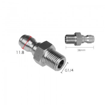 Foam Gun 1/4 Quick Connect Foam Lance Accessories 1/4 M14 Wire fittings connection fitting Foam cannon quick connector