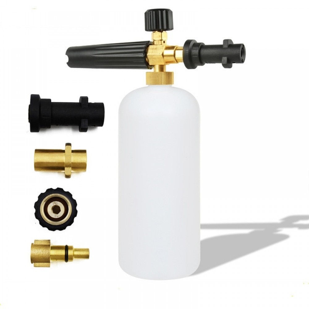 High Pressure Snow Foam Lance for Karcher K Series HD Series For Lavor Soap Foamer With Adjustable Nozzle Copper Foam Generator