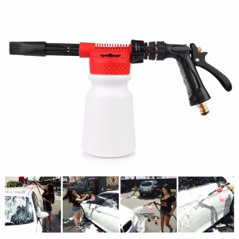 Onever Car Washer High Pressure Snow Foamer Water Gun 900ml Car Cleaning Foam Gun Washing Foamaster Gun Soap Shampoo Sprayer