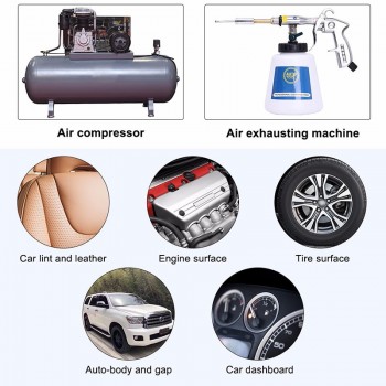 Tornado Car Cleaning Gun EU JP US High Pressure Cleaning Tool Automobiles Deep Dry Clean Washer For Cars Tornado Clean Tool