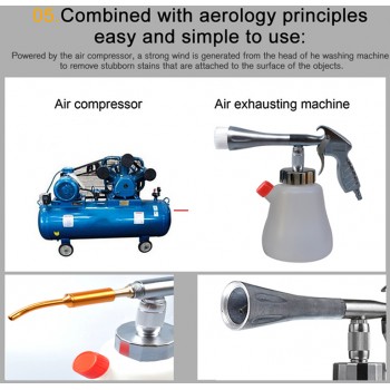 Tornador Cleaning Gun , high pressure Car Washer Tornador foam gun,car tornado espuma tool