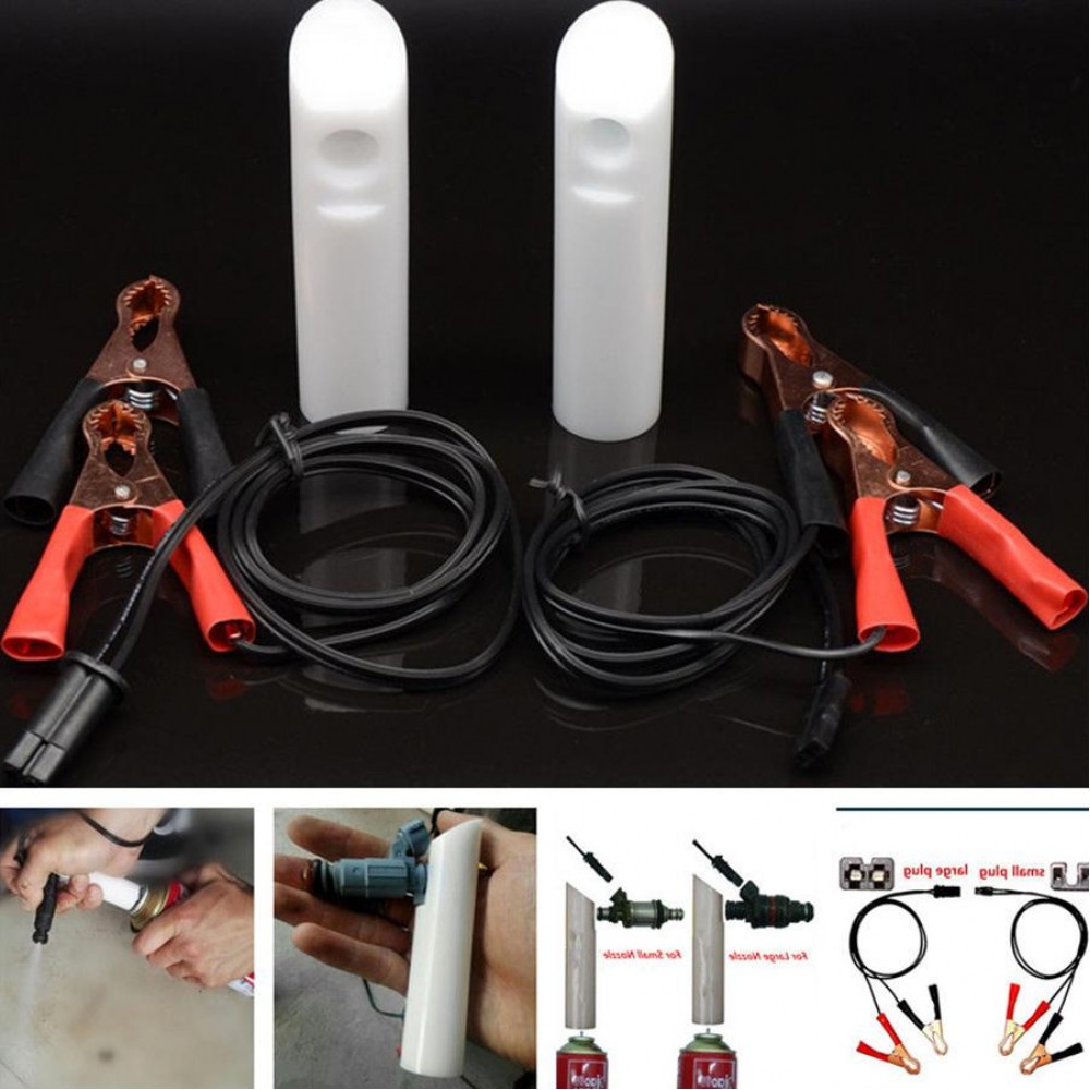 LumiParty Universal Fuel Injector Flush Cleaner Jet Nozzle Cleaning Tool for Auto Car Vehicles Professionally designed r30