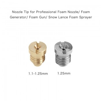 Nozzle Tip for Professional Foam Nozzle Foam Generator Car accessories Foam Gun Snow Lance Foam Sprayer