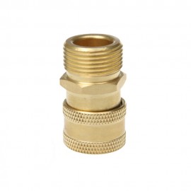High Pressure Washer Car Washer Brass Connector Adapter M22 Male 1/4 female Quick Connection Adapter