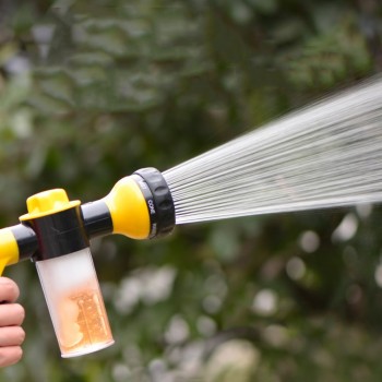 AuMoHall Foam Water Gun High Pressure 3 Grade Nozzle Jet Car Washing Sprayer Cleaning Tool