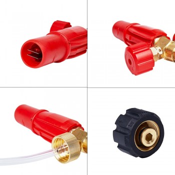 Foam Nozzle,Snow Foam Lance,Foam Generator,Foam Gun,For Karcher HDS Model With M22 Female Thread Adapter High Pressure Washer