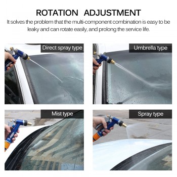 Car Washer High Pressure Snow Foamer Water Gun Profession Car Cleaning Foam Gun Washing Foamaster Gun Water Soap Shampoo Sprayer