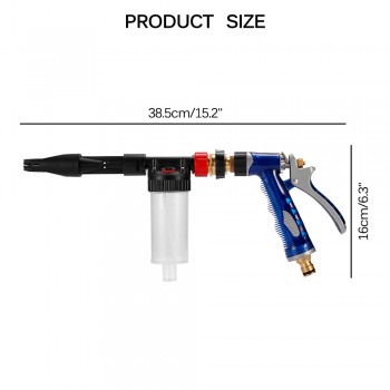 Car Washer High Pressure Snow Foamer Water Gun Profession Car Cleaning Foam Gun Washing Foamaster Gun Water Soap Shampoo Sprayer