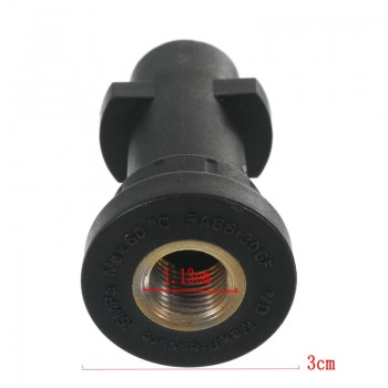 washer adapter connector fit for Karcher K2 K3 K4 K5 K6 K7 washing connector Nozzle snow bubble foam lance  G1/4