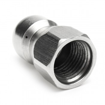 G1/4 1 Front 3 Rear High Pressure Wash Drain Nozzle Pipe Dredge Cleaning Nozzle