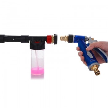 Car High Pressure Washer Water Gun Power Washer Spray Nozzle Water Hose Long Foam Pot Garden Car Washer Gun Drop Shipping