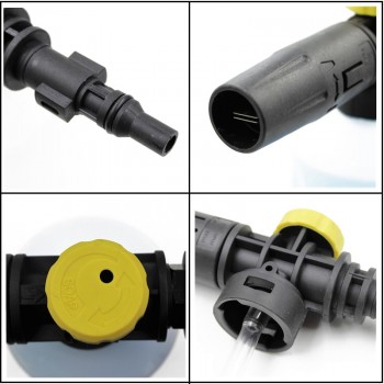 1L / 750ML Snow Foam Lance For LAVOR High Pressure Car Washer Soap Foamer Generator Maker Sprayer With Adjustable Nozzle