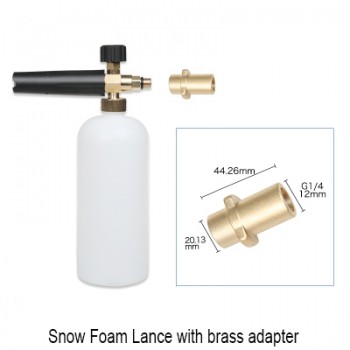 Car Snow Foam Lance For Karcher K Series Soap Foamer 1L Adjustable Cleaning Nozzle Professional Generator Car Washer Accessories