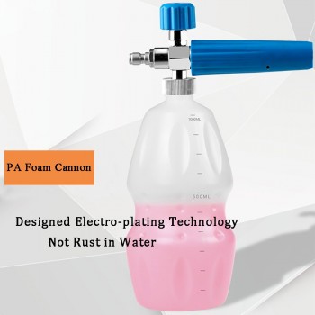 1/4 Quick Connector Car Washer Snow Foam Lance  High Pressure Soap Foamer Cleaner Washing