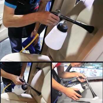Car Cleaning Gun Auto Interior Dry Deep Clean Washing Gun For Cockpit Care Cars Air Operated Wash Equipment