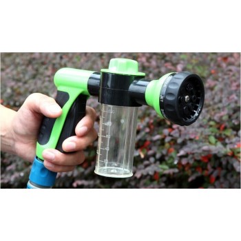 High Pressure 8 in 1 Car Wash Water Gun Auto Car Foam Water Gun Washer Water Gun Portable Home Garden Outdoor Foam Gun