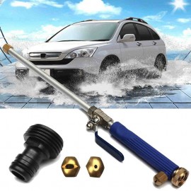 Alloy Wash Tube Hose Car High Pressure Power Water Jet Washer Spray Nozzle Gun with 2 Spray Tips Cleaner Watering Lawn Garden