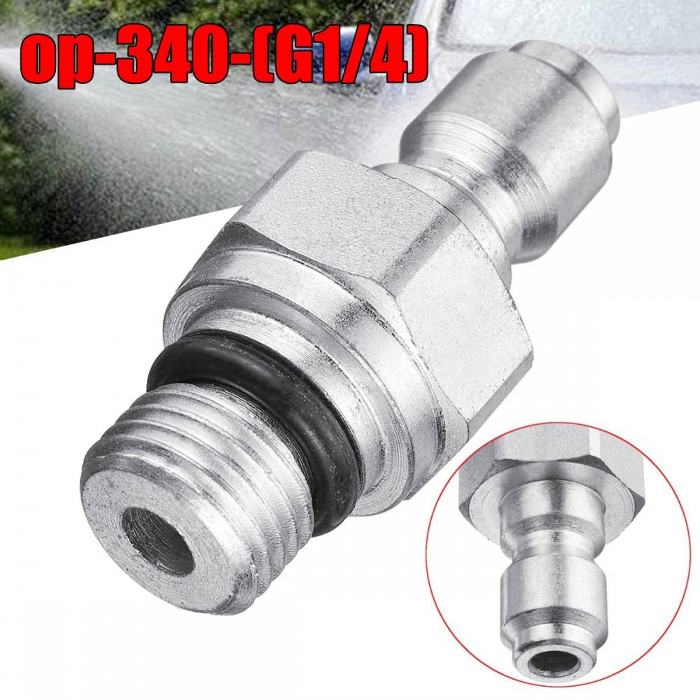 Brass Pressure Washer Quick Connect op-340-(G1/4) Adapter Connector Coupling