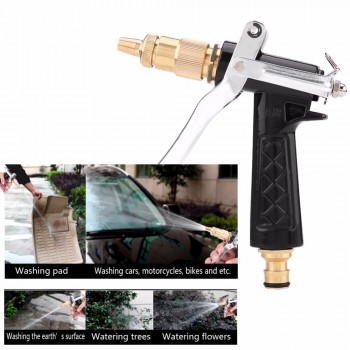 High Pressure Brass Car Washing Gun Cleaning Garden Watering Water Gun Sprayer