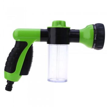 Adjustable Car Water Gun Snow Foam Lance High Pressure Car Garden Wash Eight Spray Settings Spray Patterns Car Washer Gun