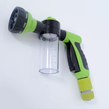 SALBEITECH Car High Pressure Foam Water Gun + Connector + Car Wash Gloves+ Car Cleaning Washing Cloth