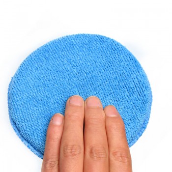 Soft Microfiber Car Wax Applicator Pad Polishing Sponge for apply and remove wax Auto Care