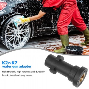 High Pressure Car Washer Snow Foam Lance Adapter for Karcher K2-K7 Series Metal+ Plastic Black Foam Lance Adapter