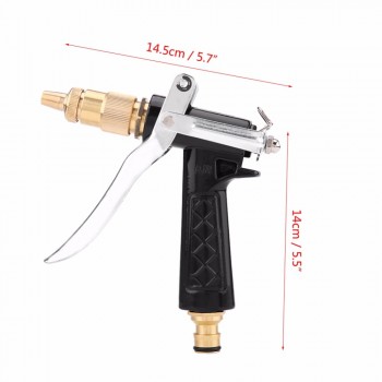 High Pressure Brass Car Washing Gun Cleaning Garden Watering Water Gun Sprayer