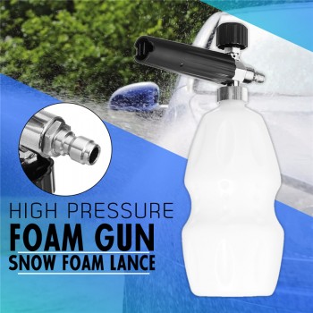 1L 1000ml 1/4inch Car Washing Foam Pot Auto Cleaning Washing Snow Foamer Lance Adjustable Water for Gun High Pressure Washer