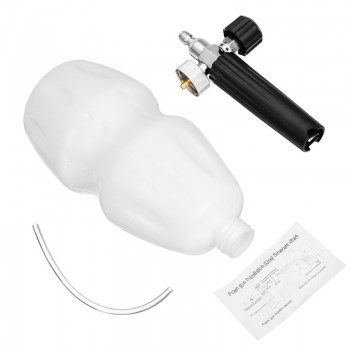 1L 1000ml 1/4inch Car Washing Foam Pot Auto Cleaning Washing Snow Foamer Lance Adjustable Water for Gun High Pressure Washer