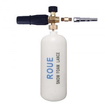 ROUE Brand snow foam lance with stainless steel 304 adapter for Italian Nilfisk Quick connect gun