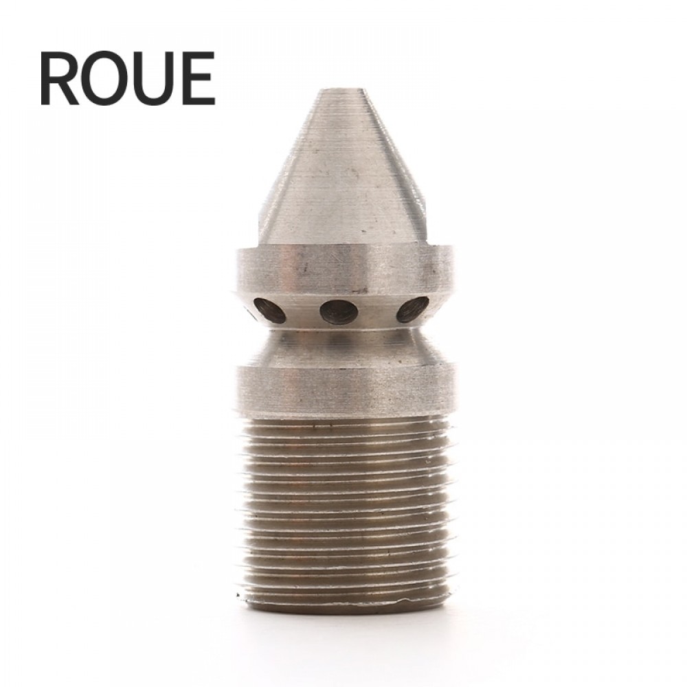 ROUE Gs Sewer Nozzle 1/4 Bsp 1 Forward 3 Back High Pressure Washer