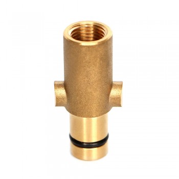 Foam Lance Brass Connector for Nilfisk Rounded Adapter also for Gerni and Stihle High Pressure Washer